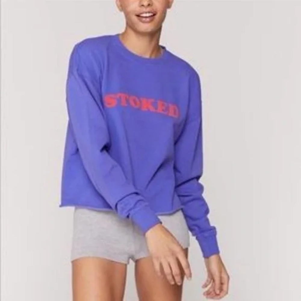 Spiritual gangster stoked pullover